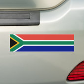 Südafrika-Flagge Autoaufkleber (Auf Auto)