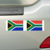 Südafrika-Flagge Autoaufkleber (Auf Auto)