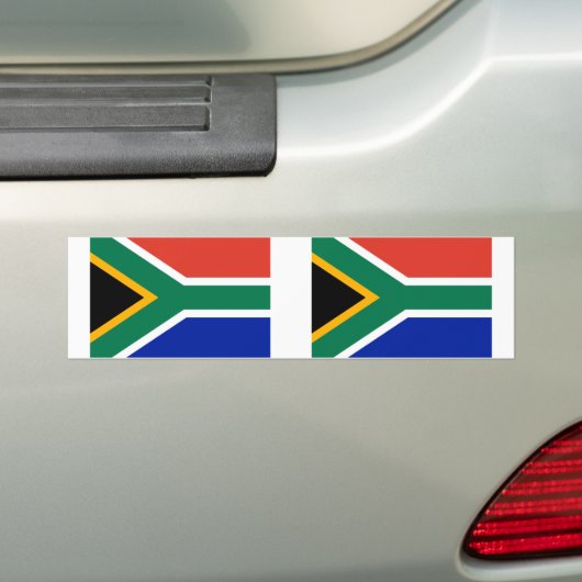 Südafrika-Flagge Autoaufkleber (Auf Auto)