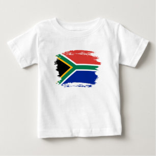 Südafrika-Flagge Baby T-shirt
