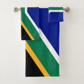 Südafrika-Flagge Badhandtuch Set (Insitu)