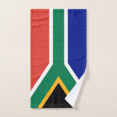 Südafrika-Flagge Badhandtuch Set (Handtuch)