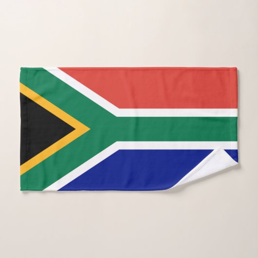Südafrika-Flagge Badhandtuch Set (Handtuch)