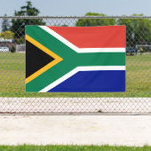 Südafrika-Flagge Banner (Insitu)