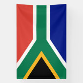 Südafrika-Flagge Banner (Vertikal)