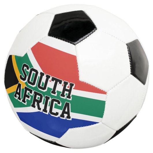 Südafrika-Flagge benutzerdefinierter Fußball für T (Dreiviertel)