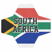 Südafrika-Flagge benutzerdefinierter Fußball für T (Flach)