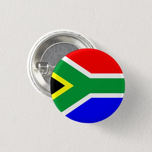 Südafrika-Flagge Button (Vorne & Hinten)