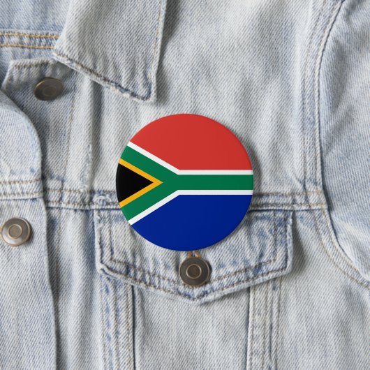 Südafrika-Flagge Button (Beispiel)
