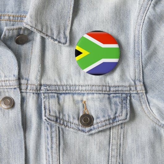 Südafrika-Flagge Button (Beispiel)