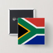 Südafrika-Flagge Button (Vorne & Hinten)