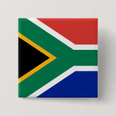 Südafrika-Flagge Button (Vorderseite)