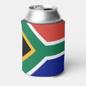 Südafrika-Flagge Dosenkühler (Kanne Rückseite)
