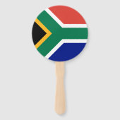Südafrika-Flagge Fächer (Rückseite)