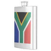 Südafrika-Flagge Flachmann (Links)