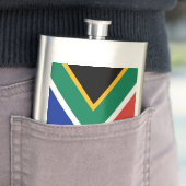 Südafrika-Flagge Flachmann (Beispiel)