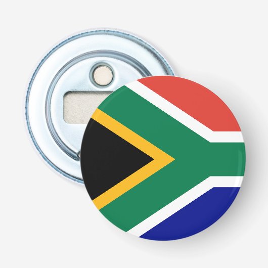 Südafrika-Flagge  Flaschenöffner (Vorderseite)