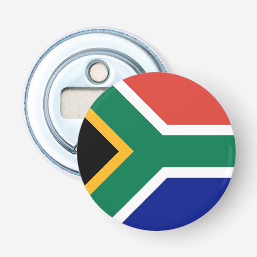Südafrika-Flagge Flaschenöffner (Vorderseite)