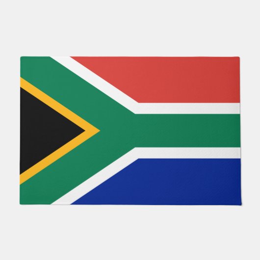 Südafrika-Flagge Fußmatte (Vorderseite)