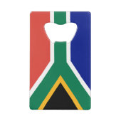 Südafrika-Flagge Geldbeutel Flaschenöffner (Rückseite)