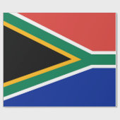 Südafrika-Flagge Geschenkpapier (Flach)