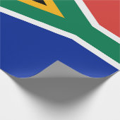 Südafrika-Flagge Geschenkpapier (Ecke)