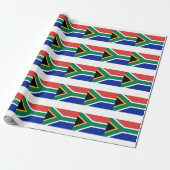 Südafrika-Flagge Geschenkpapier (Ungerollt)