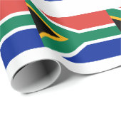 Südafrika-Flagge Geschenkpapier (Rolleneckpunkt)