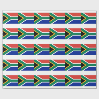 Südafrika-Flagge Geschenkpapier
