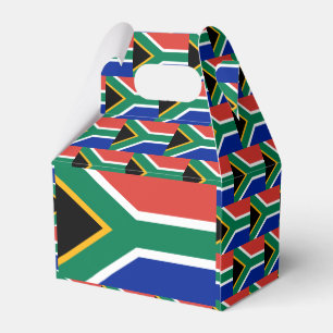 Südafrika-Flagge Geschenkschachtel