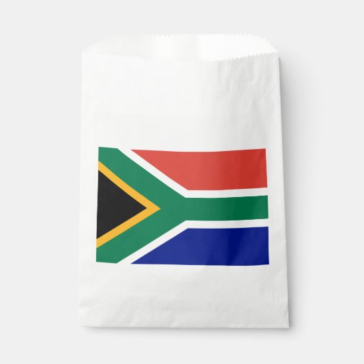 Südafrika-Flagge Geschenktütchen (Vorderseite)