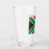 Südafrika-Flagge Glas (Rechts)