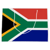 Südafrika-Flagge Große Geschenktüte (Vorderseite)