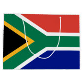 Südafrika-Flagge Große Geschenktüte (Rückseite)