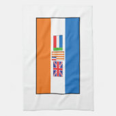 Südafrika-Flagge Handtuch (Vertikal)
