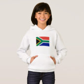 Südafrika-Flagge Hoodie (Vorne ganz)