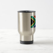 Südafrika-FLAGGE International Reisebecher (Mittel)