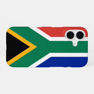 Südafrika-Flagge iPhone 16 Hülle