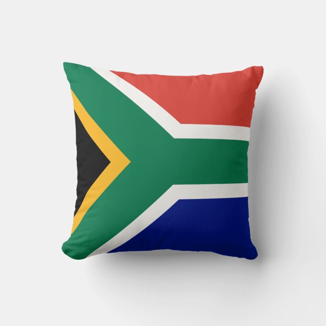 Südafrika-Flagge Kissen (Vorderseite)