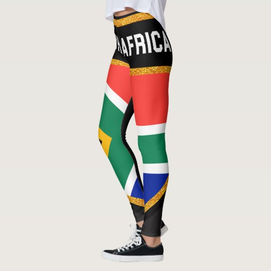 Südafrika-Flagge Leggings (Links)