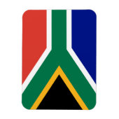 Südafrika-Flagge Magnet (Vertikal)