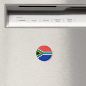 Südafrika-Flagge Magnet (In Situ (Geschirrspüler))