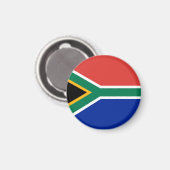 Südafrika-Flagge Magnet (Vorderseite/Rückseite)