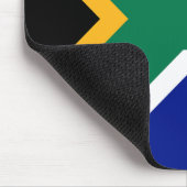 Südafrika-Flagge Mousepad (Ecke)