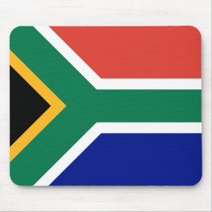 Südafrika-Flagge Mousepad