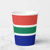 Südafrika-Flagge Pappbecher (Links)