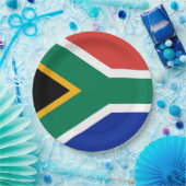 Südafrika-Flagge Pappteller (Party)
