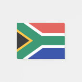Südafrika-Flagge Post-it Klebezettel (Vorderseite)