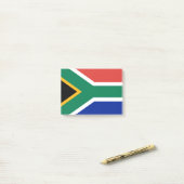 Südafrika-Flagge Post-it Klebezettel (Auf Schreibtisch)