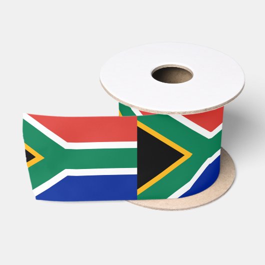 Südafrika-Flagge Satinband (Spule)